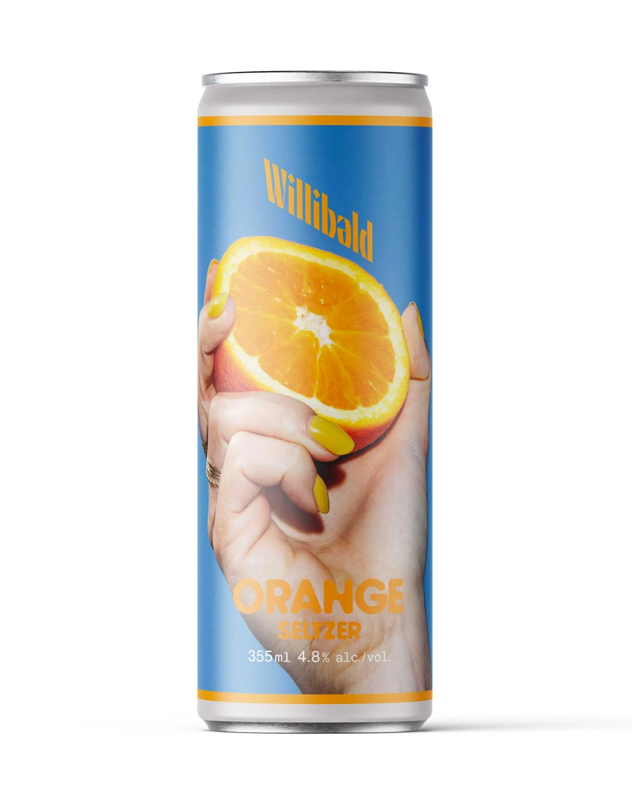 Willibald Orange Seltzer 355 ml - 24 Cans