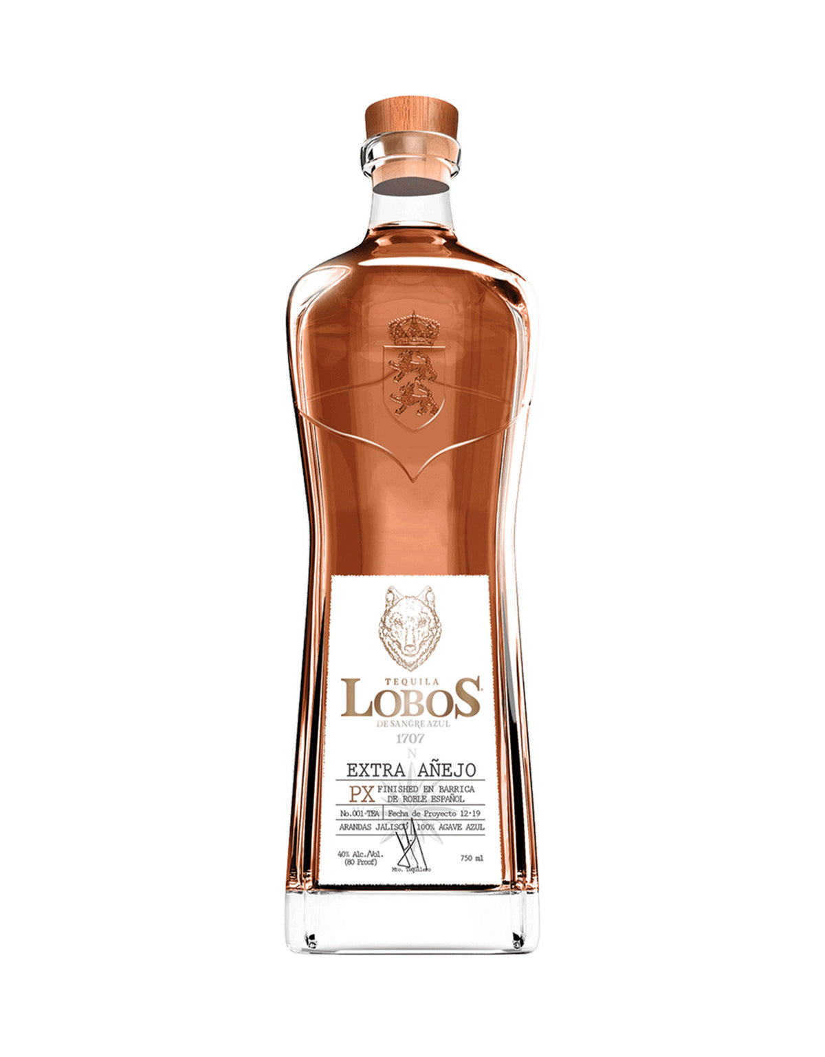 Lobos 1707 Extra Anejo Tequila - ZYN THE WINE MARKET LTD.