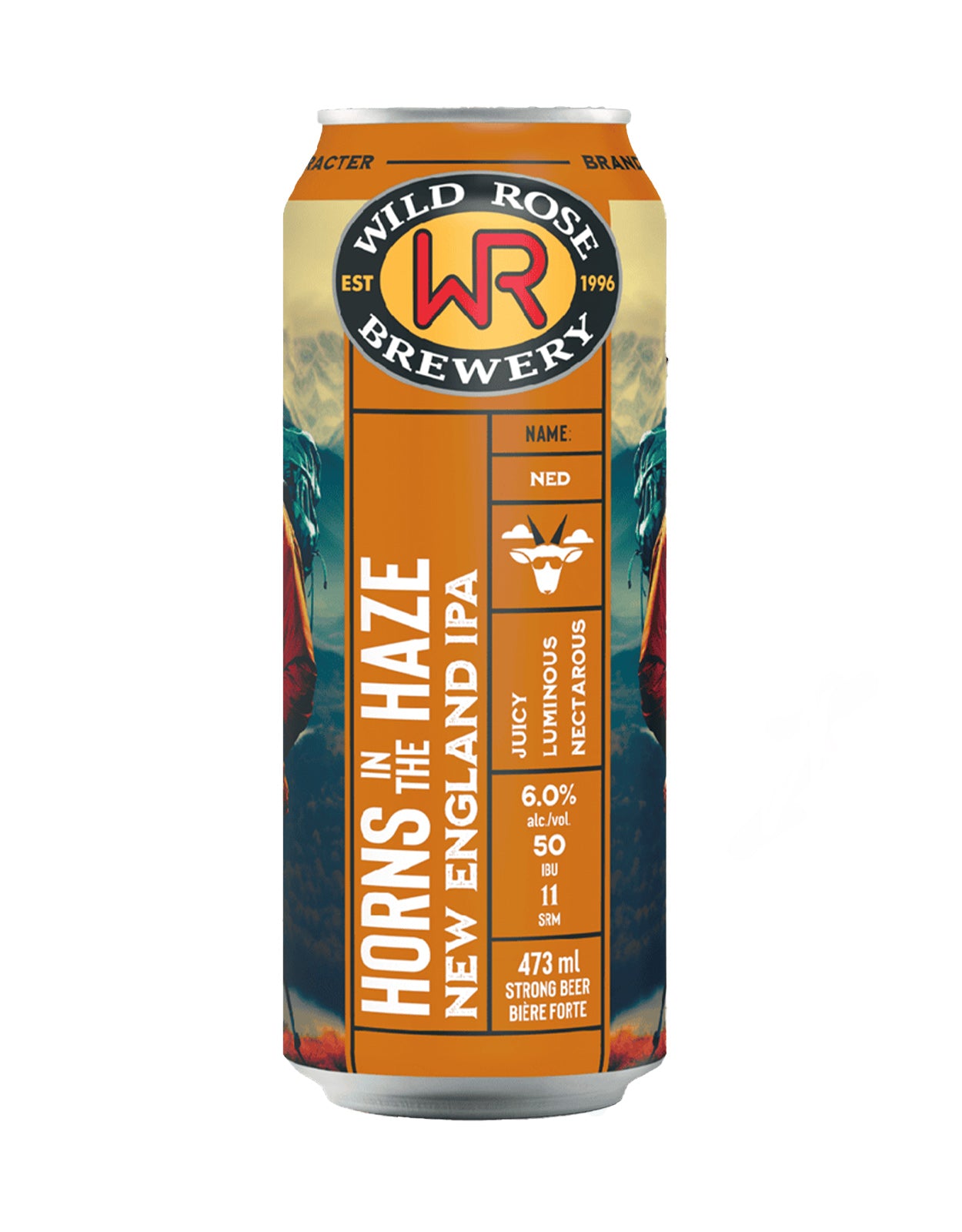 Wild Rose Horns In The Haze NEIPA 473 ml - 4 Cans