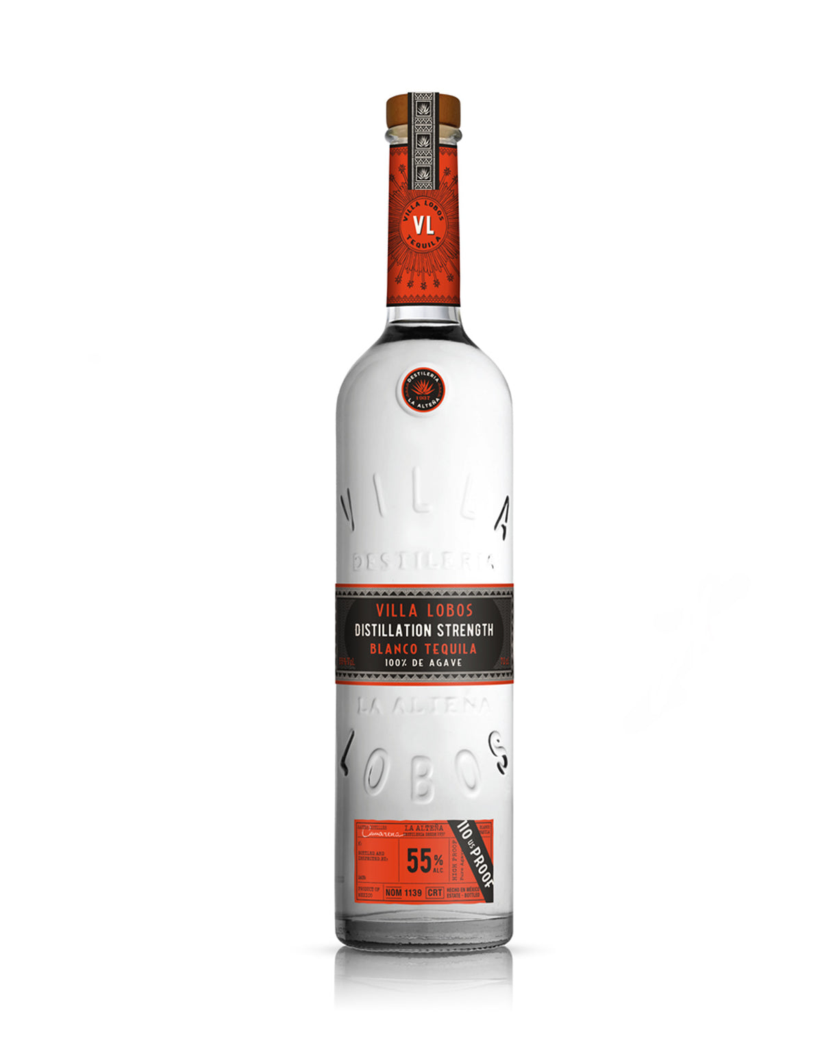 Villa Lobos Distillation Strength Blanco Tequila - ZYN THE WINE MARKET LTD.