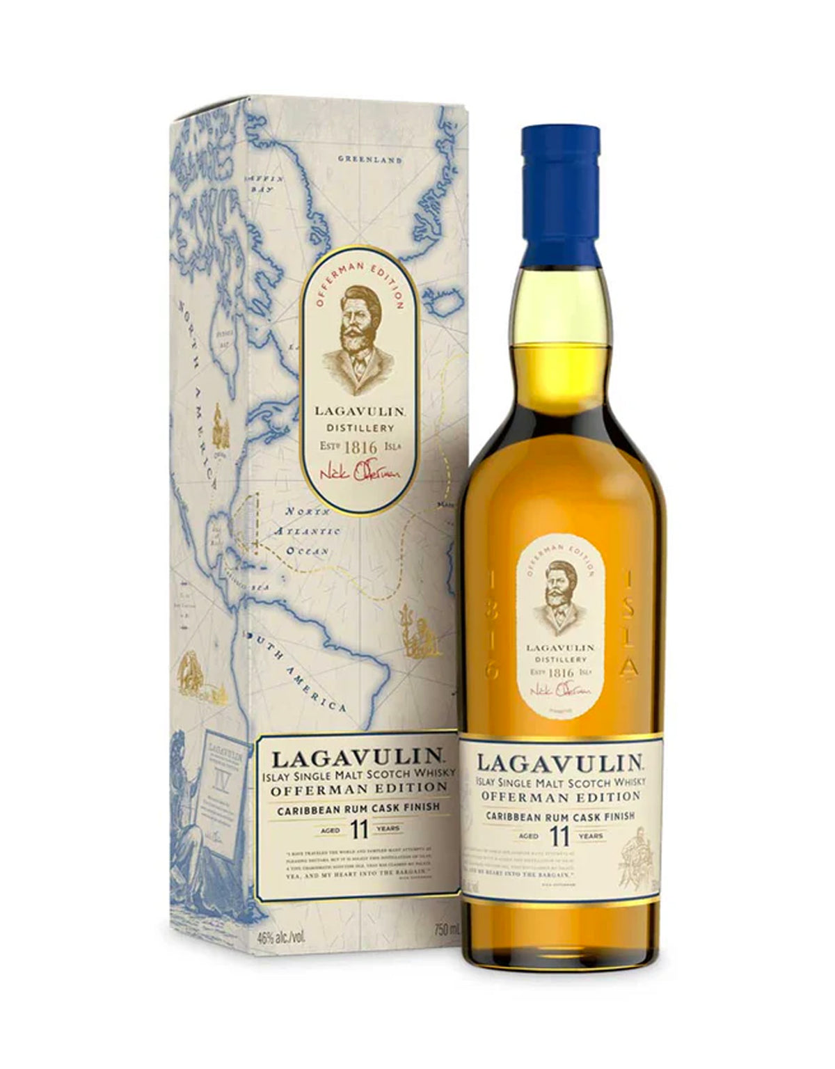 Lagavulin 11 Year Old Single Malt 'Offerman Edition' - ZYN THE WINE MARKET LTD.
