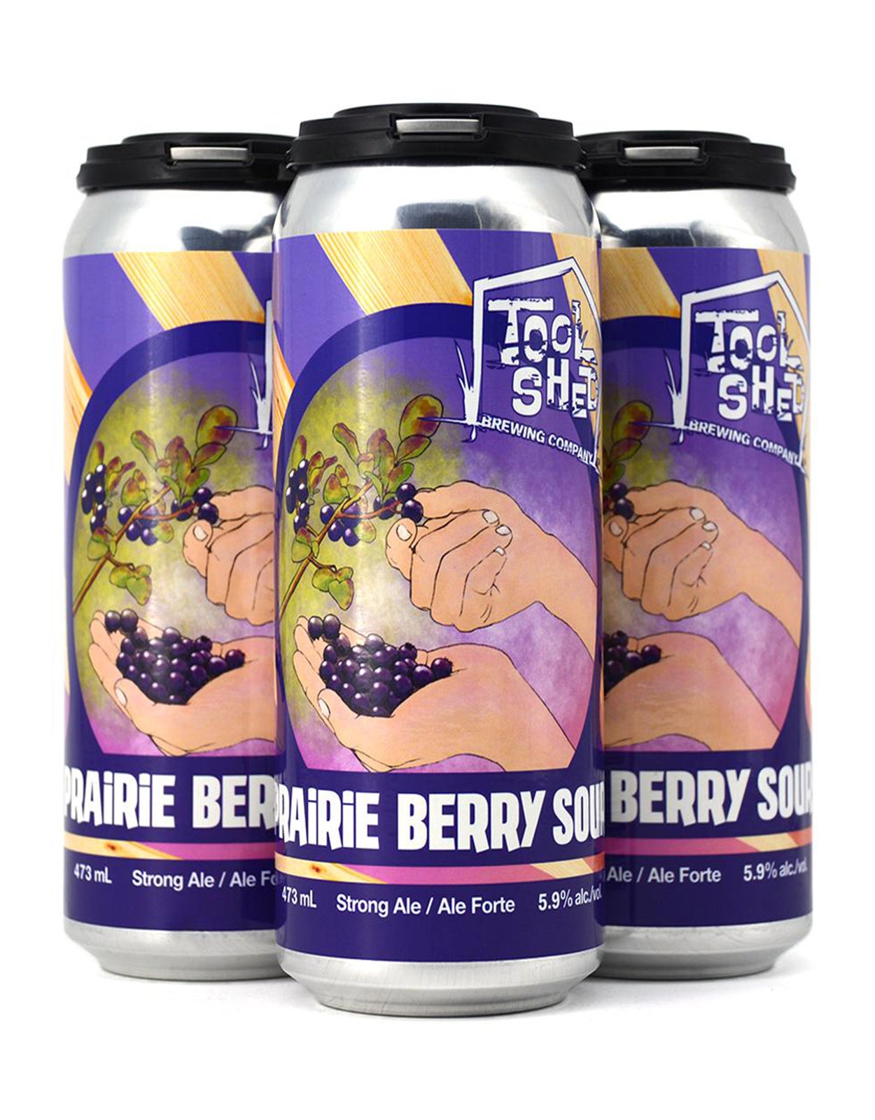 Tool Shed Prairie Berry Sour 473 ml - 4 Cans