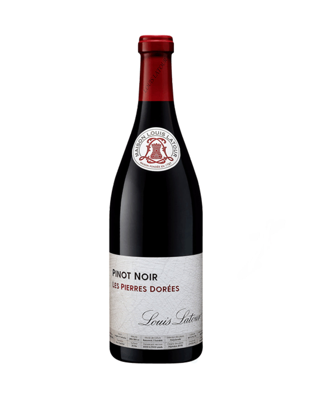Louis Latour Pinot Noir 'Les Pierres Dorees' 2019 - ZYN THE WINE MARKET LTD.