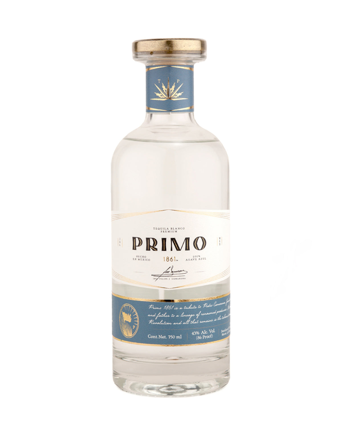 Primo 1861 Tequila Blanco