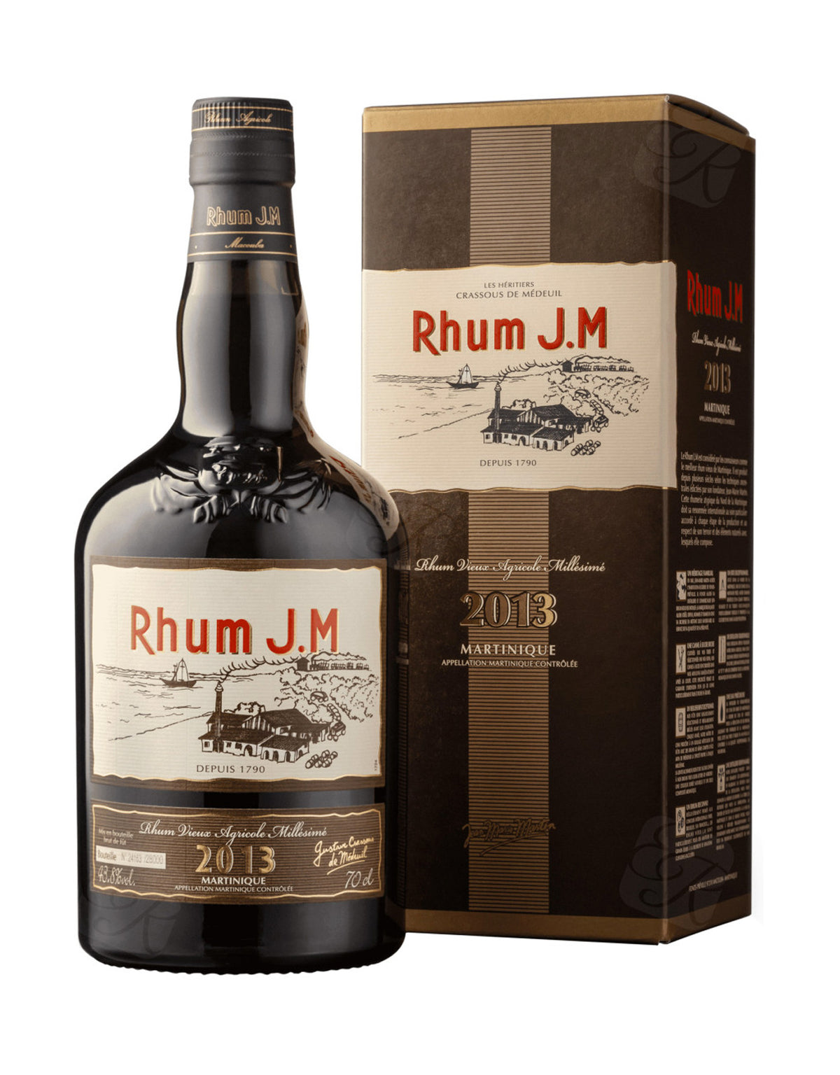 Rhum JM 2013 Single Vintage - ZYN THE WINE MARKET LTD.