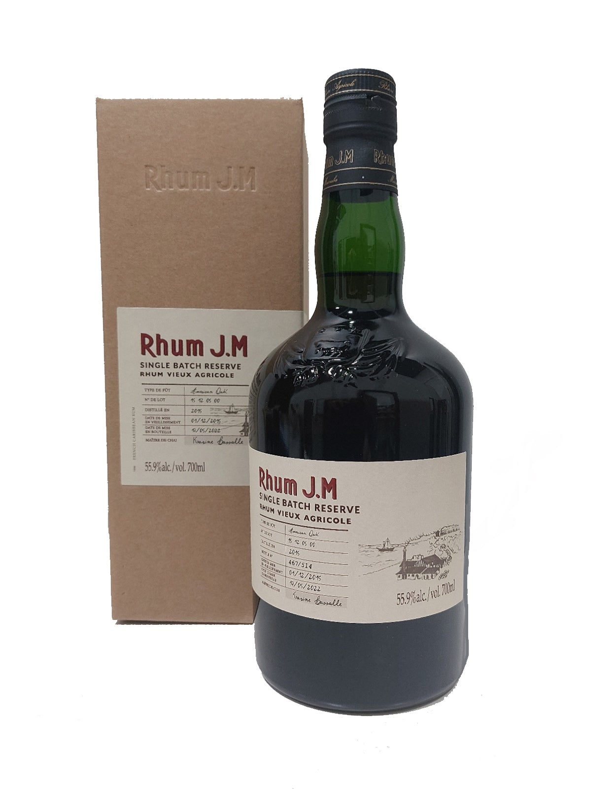 Rhum JM 2015 New Oak Cask #1512