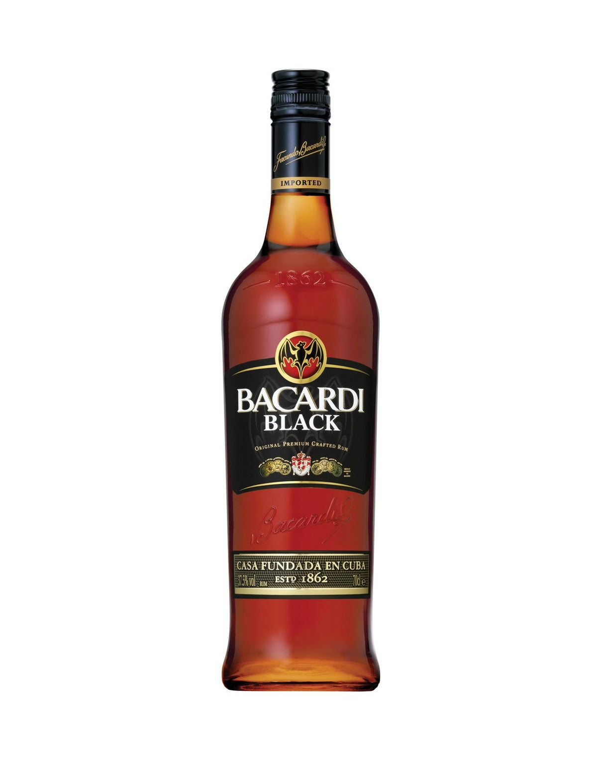 Bacardi Black Rum - ZYN THE WINE MARKET LTD.