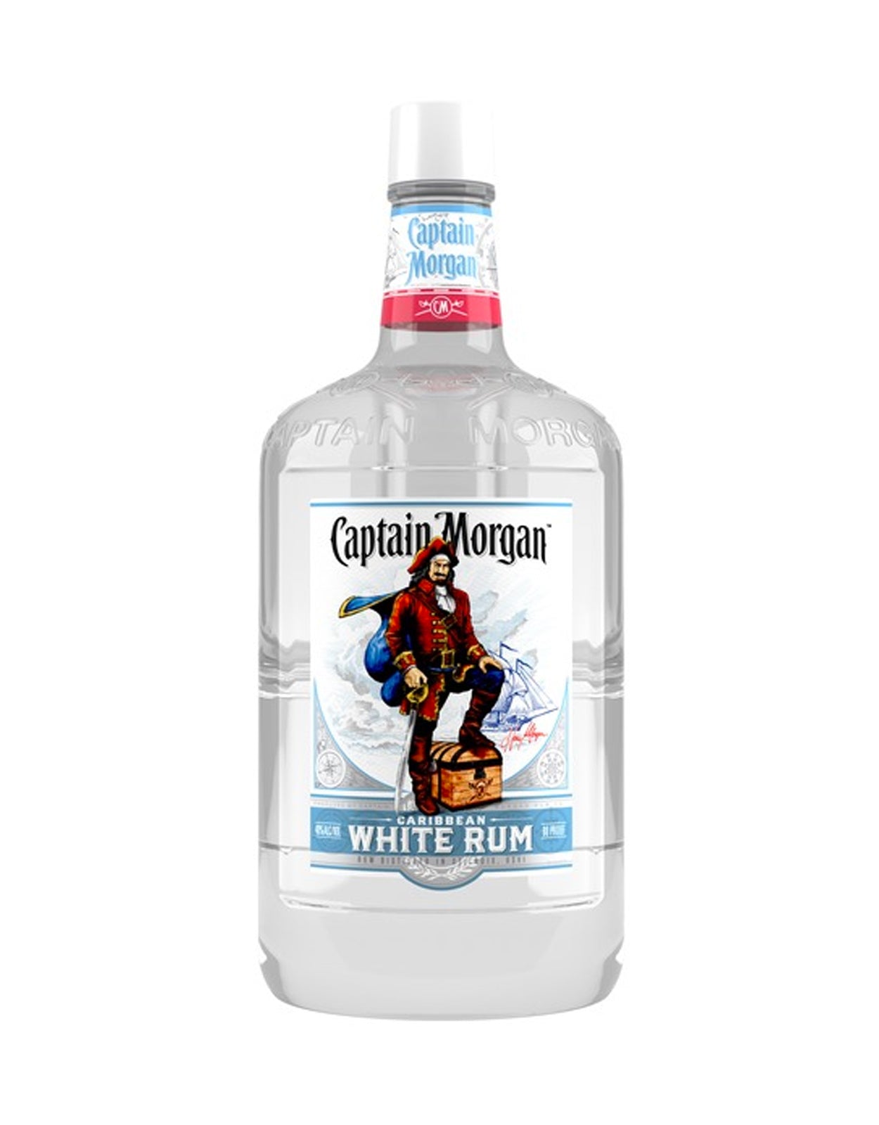 Captain Morgan White Rum - 1.75 Litre (Plastic Bottle)