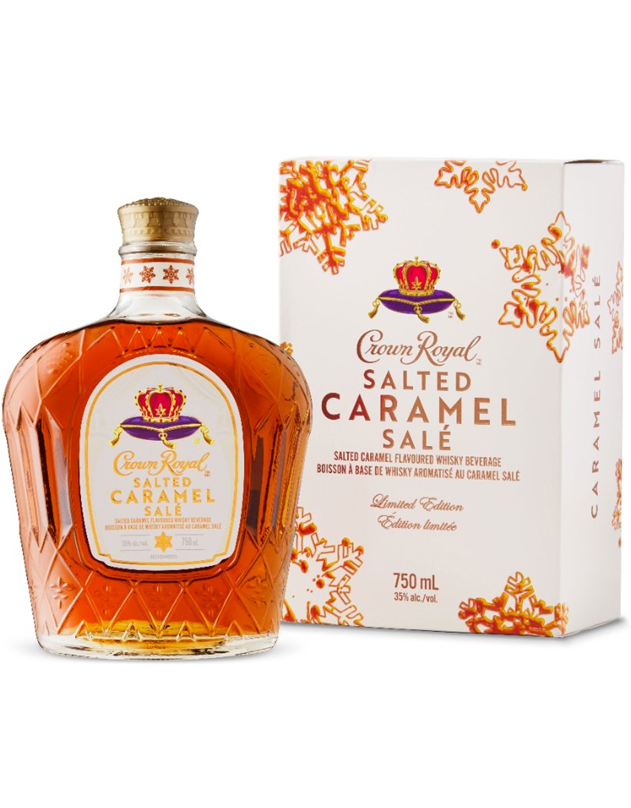 クラウンローヤルウィスキー Salted Caramel Crown Royal Salted Caramel | LCBO