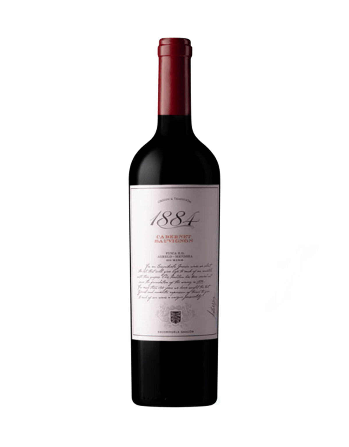 Escorihuela Gascon 1884 Cabernet Sauvignon 2020 - ZYN THE WINE MARKET LTD.