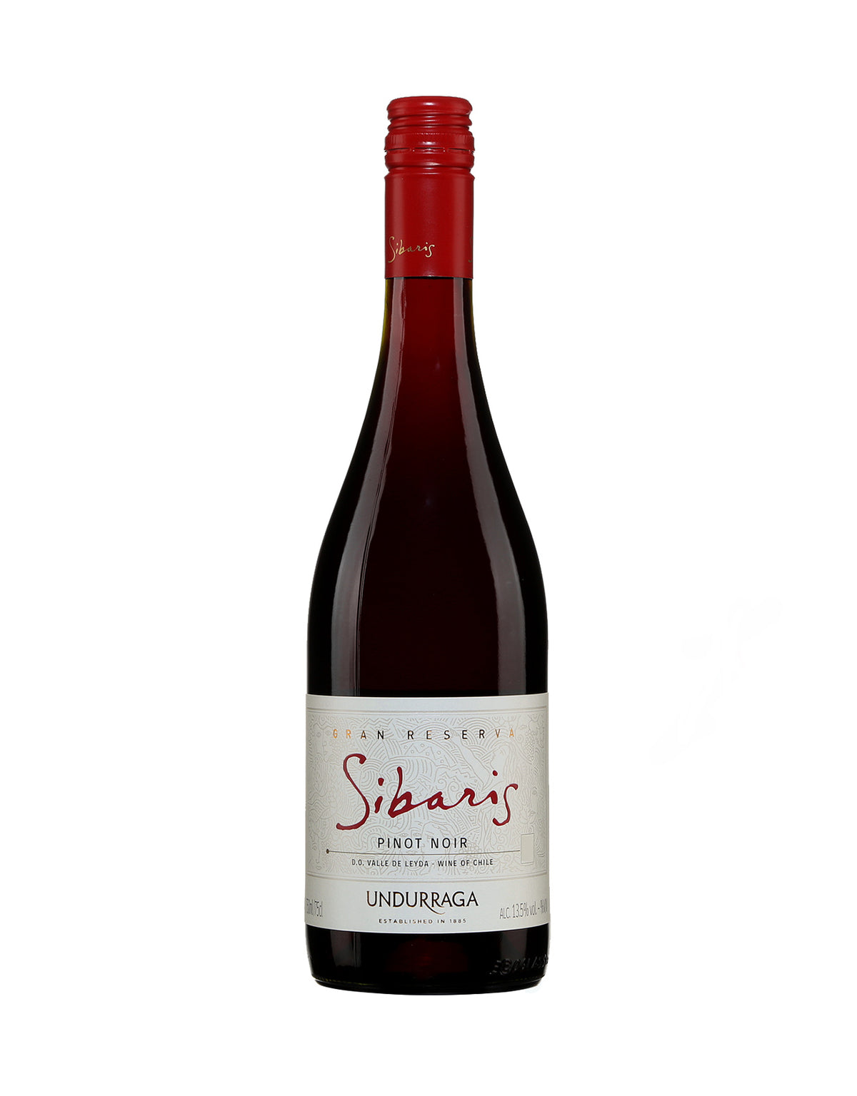 Undurraga Pinot Noir Gran Reserva Sibaris 2022 - ZYN THE WINE MARKET LTD.