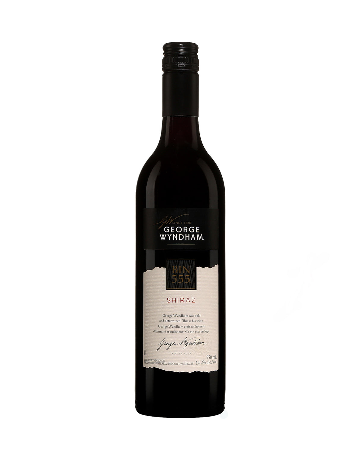 Wyndham Estate Shiraz Bin 555 2021 - ZYN THE WINE MARKET LTD.