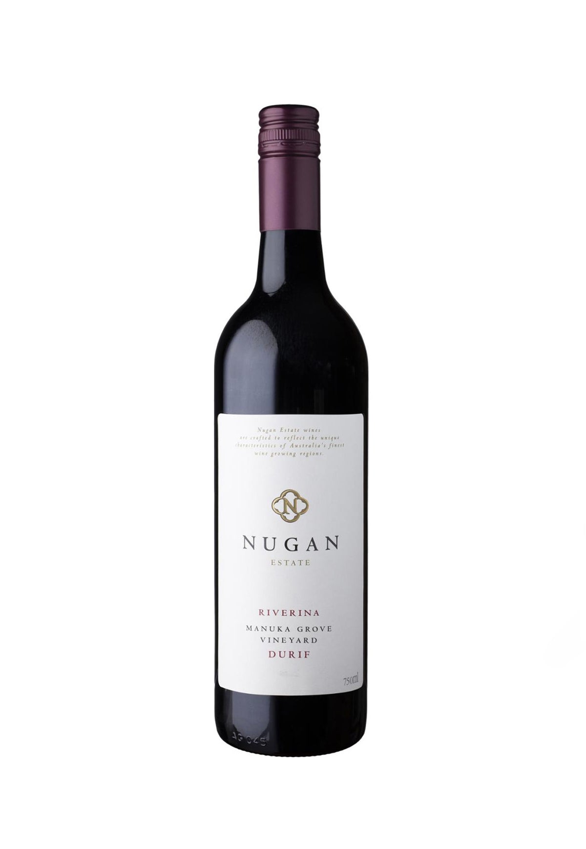 Nugan Estate Durif Riverina 2018 - ZYN THE WINE MARKET LTD.