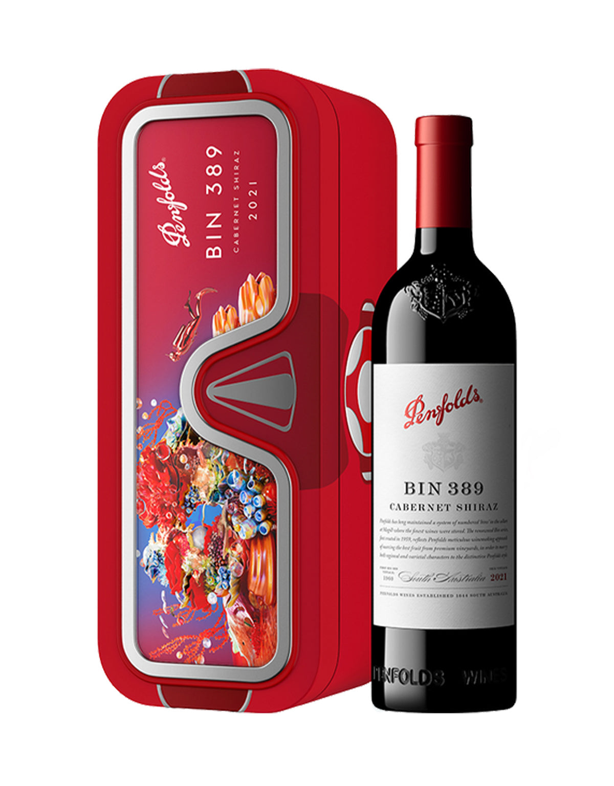 Penfolds Cabernet Sauvignon - Shiraz Bin 389 with Gift Box 2021 - ZYN THE WINE MARKET LTD.