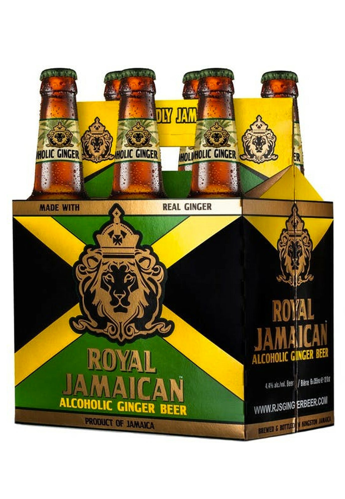 Royal Jamaican Ginger Beer 355 ml - 6 Bottles