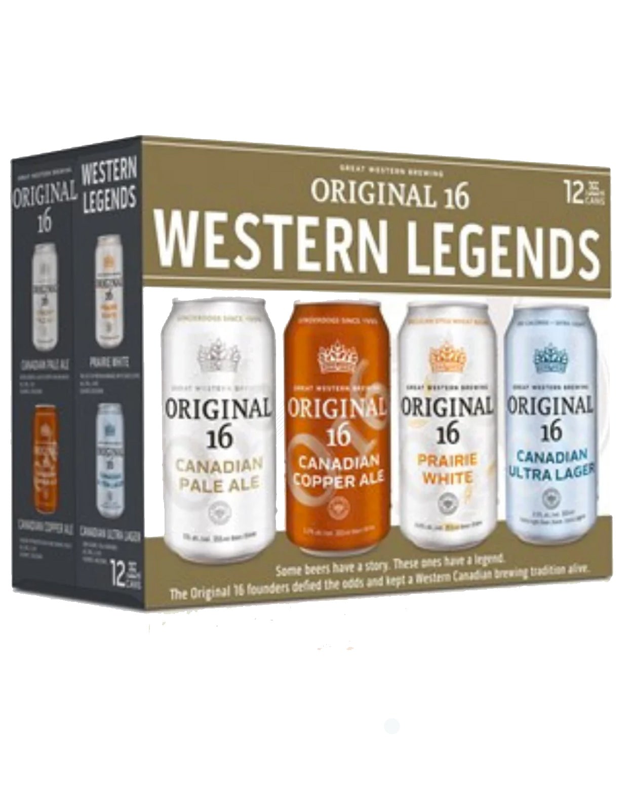 Great Western Original 16 Western Legends Mixer Pack 355 ml - 12 Cans