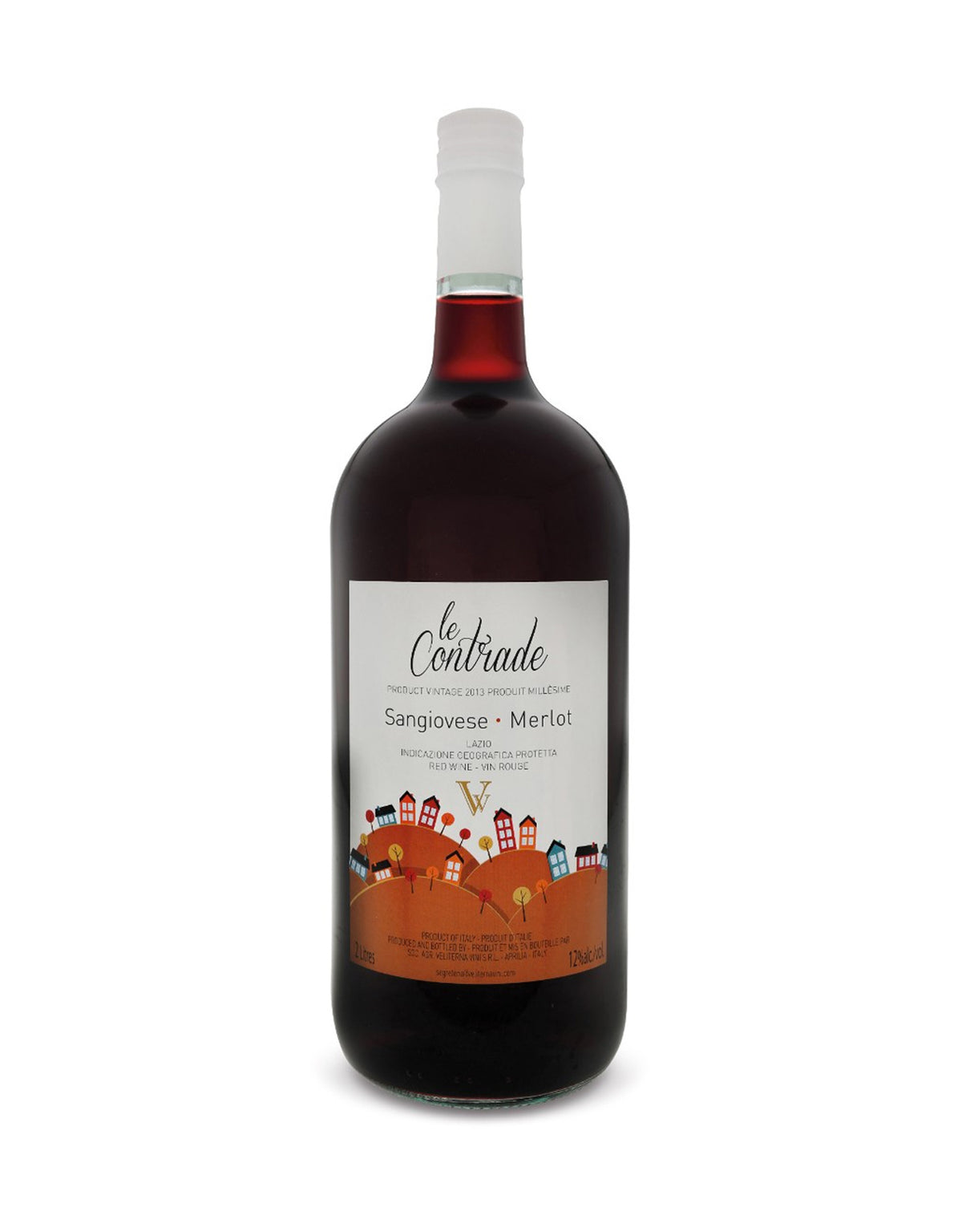 Le Contrade Rosso - 2 Litre Bottle - ZYN THE WINE MARKET LTD.