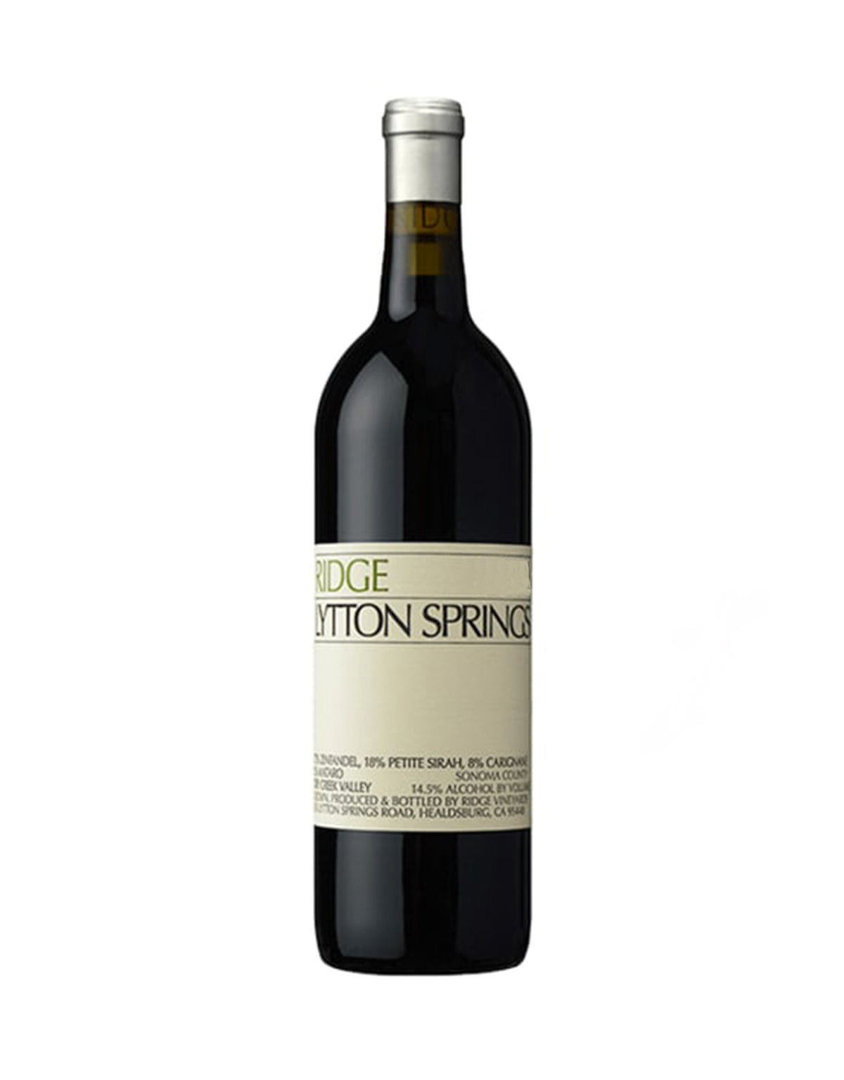 Ridge Vineyards Lytton Springs Estate 2021 - ZYN THE WINE MARKET LTD.