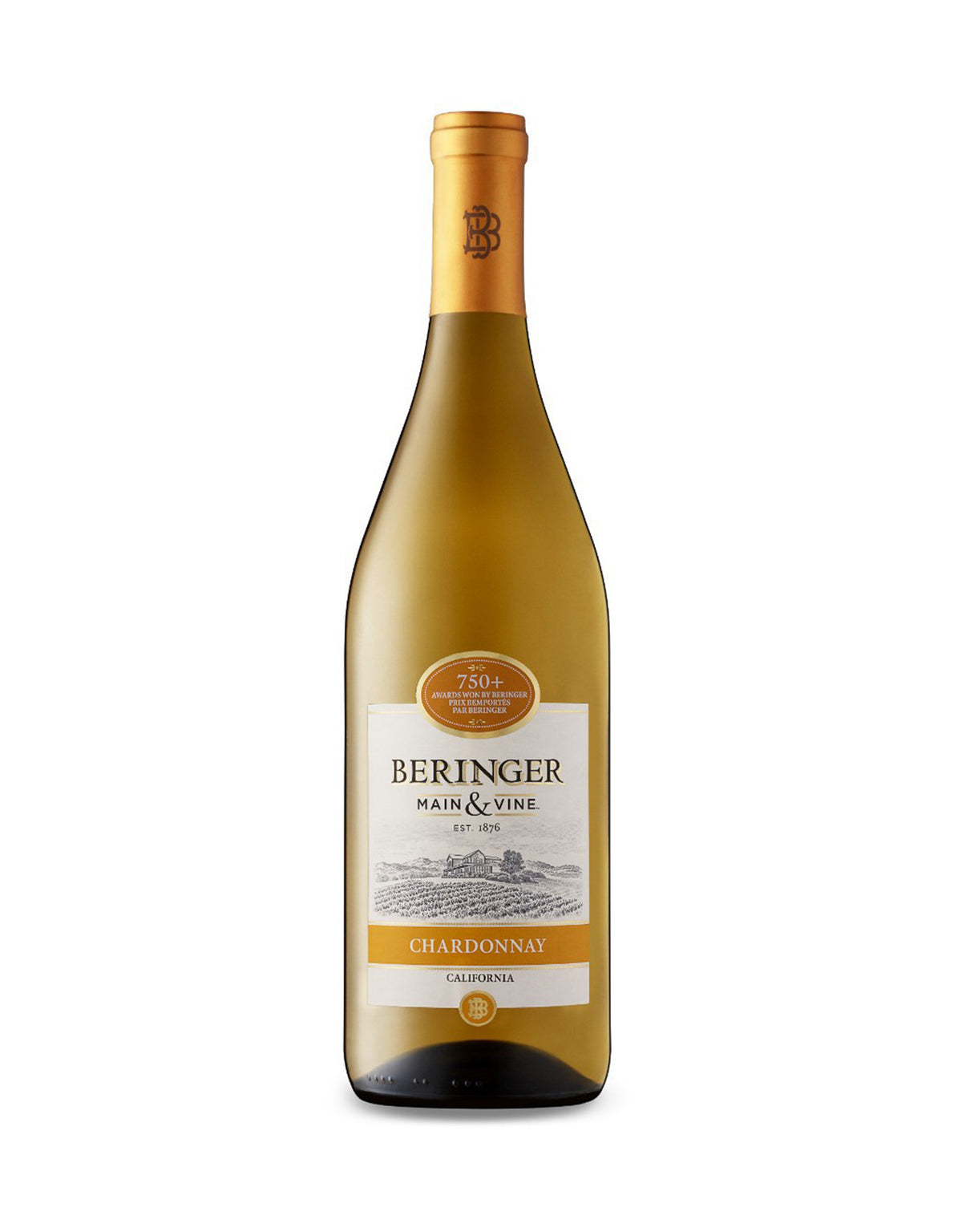 Beringer Chardonnay Main & Vine - 12 Bottles - ZYN THE WINE MARKET LTD.
