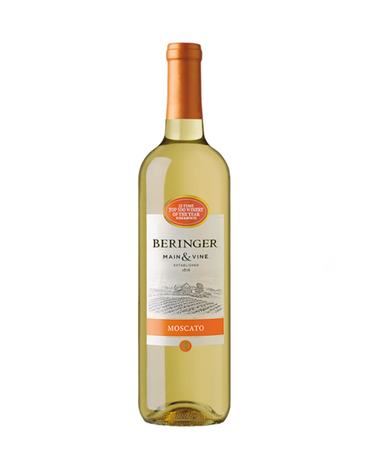Beringer Moscato Main & Vine - 12 Bottles