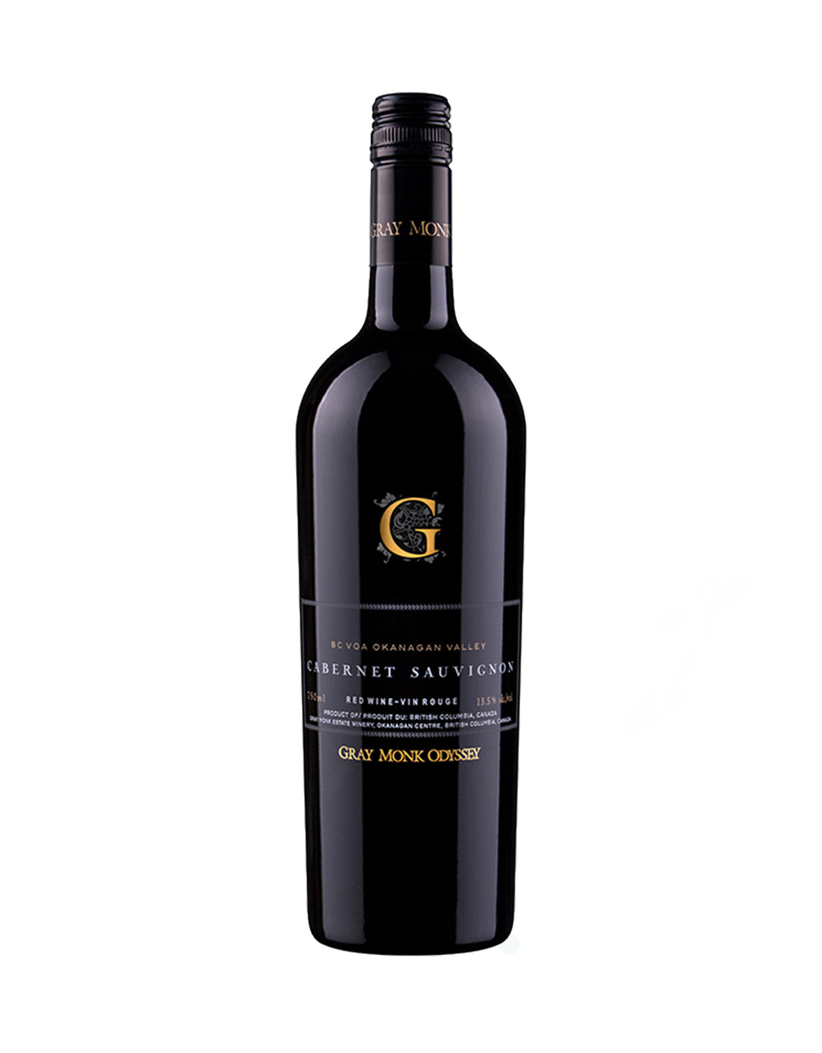 Gray Monk Cabernet Sauvignon 'Odyssey' 2020 - ZYN THE WINE MARKET LTD.