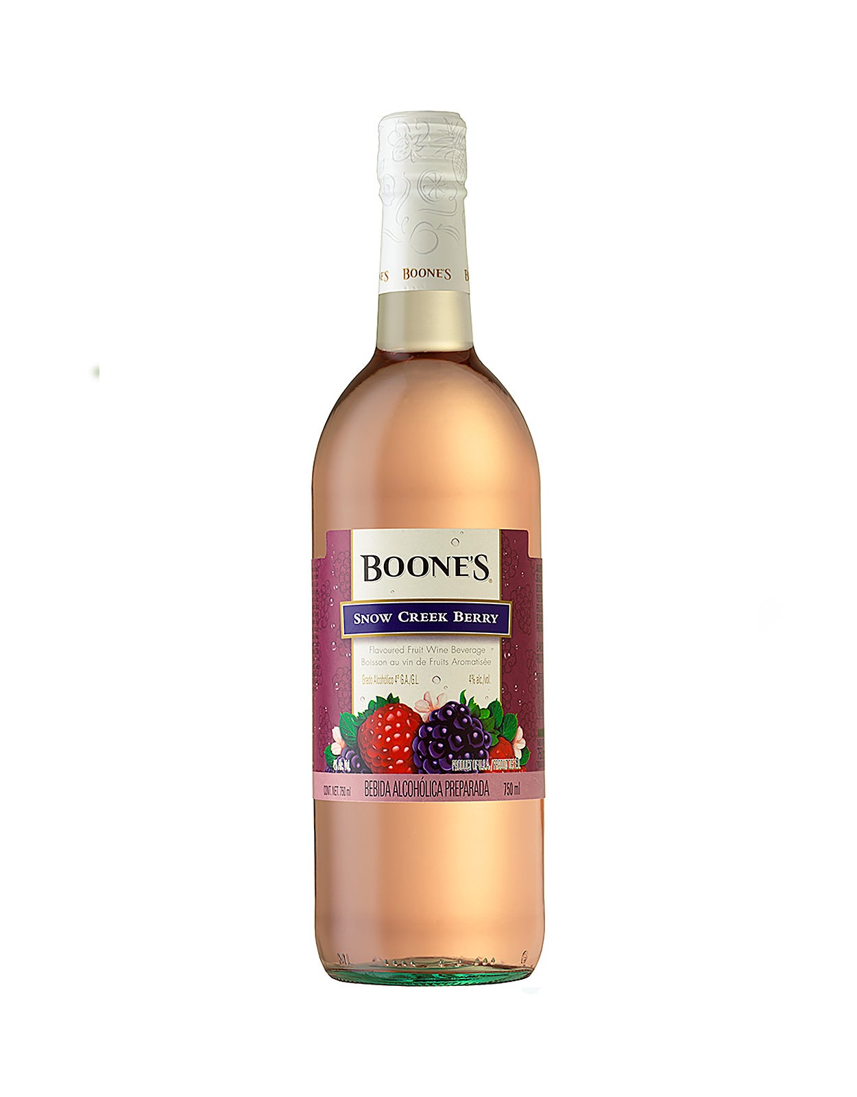 Boone's Snow Creek Berry - 12 Bottles