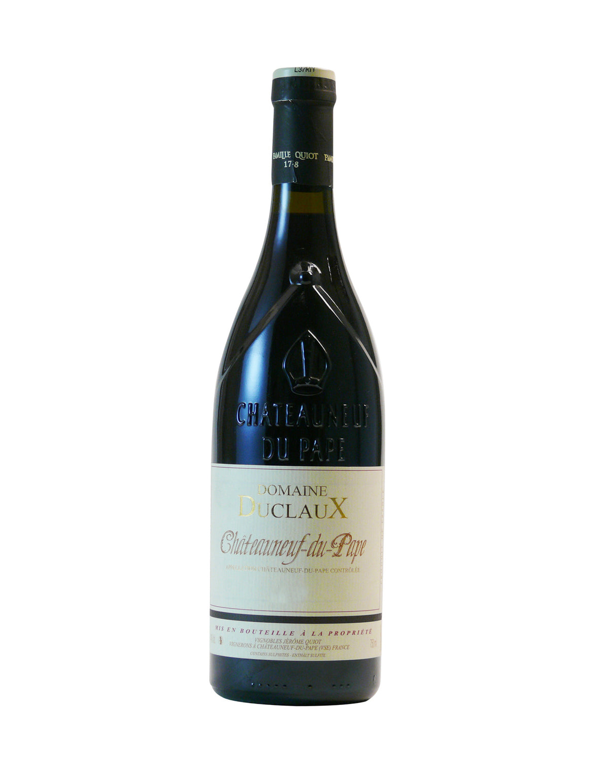 Domaine Duclaux Chateauneuf du Pape 2016 - ZYN THE WINE MARKET LTD.