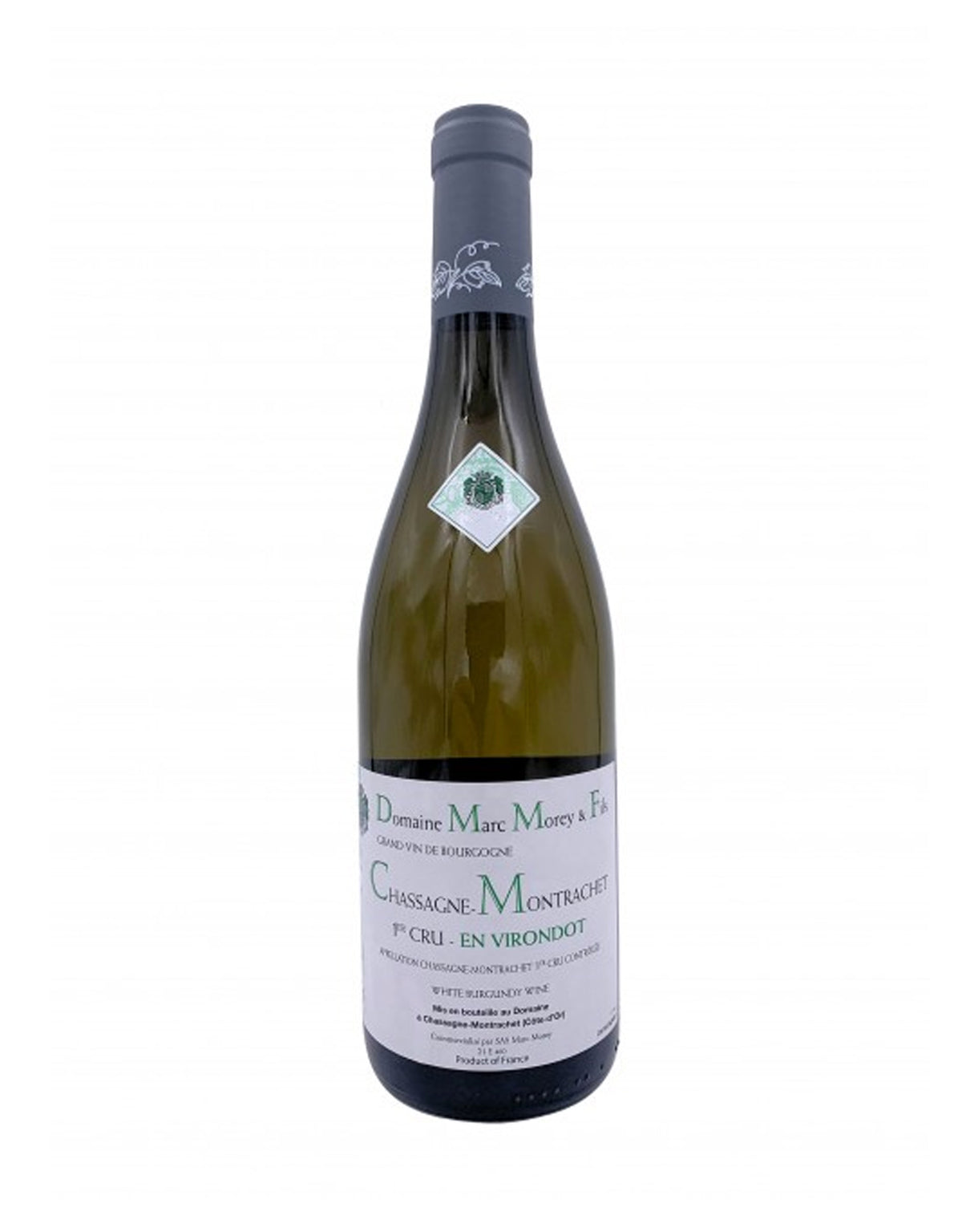Domaine Marc Morey & Fils Chassagne Montrachet Premier Cru 'En Virondot' 2022 - ZYN THE WINE MARKET LTD.