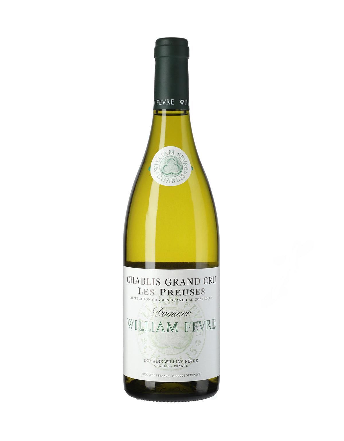 Domaine William Fevre Chablis Grand Cru 'Les Preuses' 2021 - ZYN THE WINE MARKET LTD.