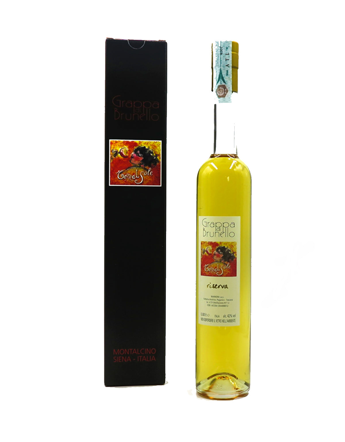 Terralsole Grappa di Brunello - 500 ml - ZYN THE WINE MARKET LTD.