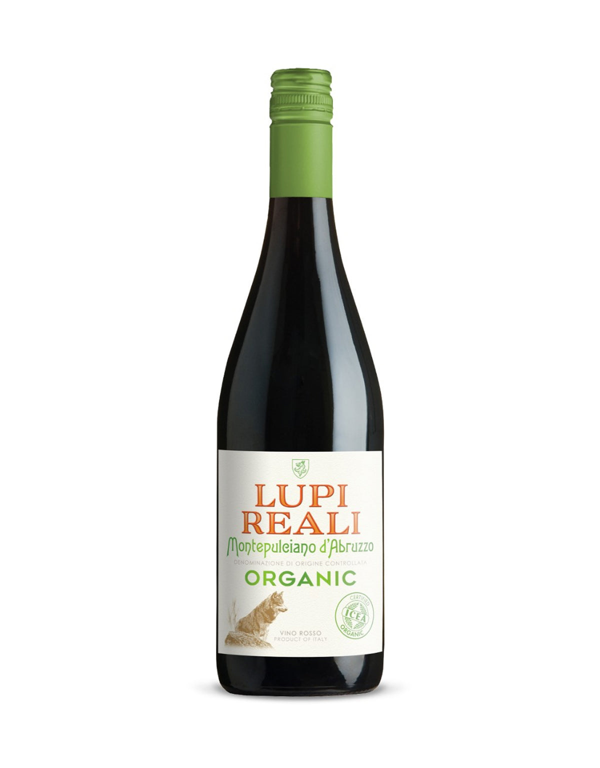 Lupi Reali Montepulciano D'Abruzzo Organic 2021 - ZYN THE WINE MARKET LTD.