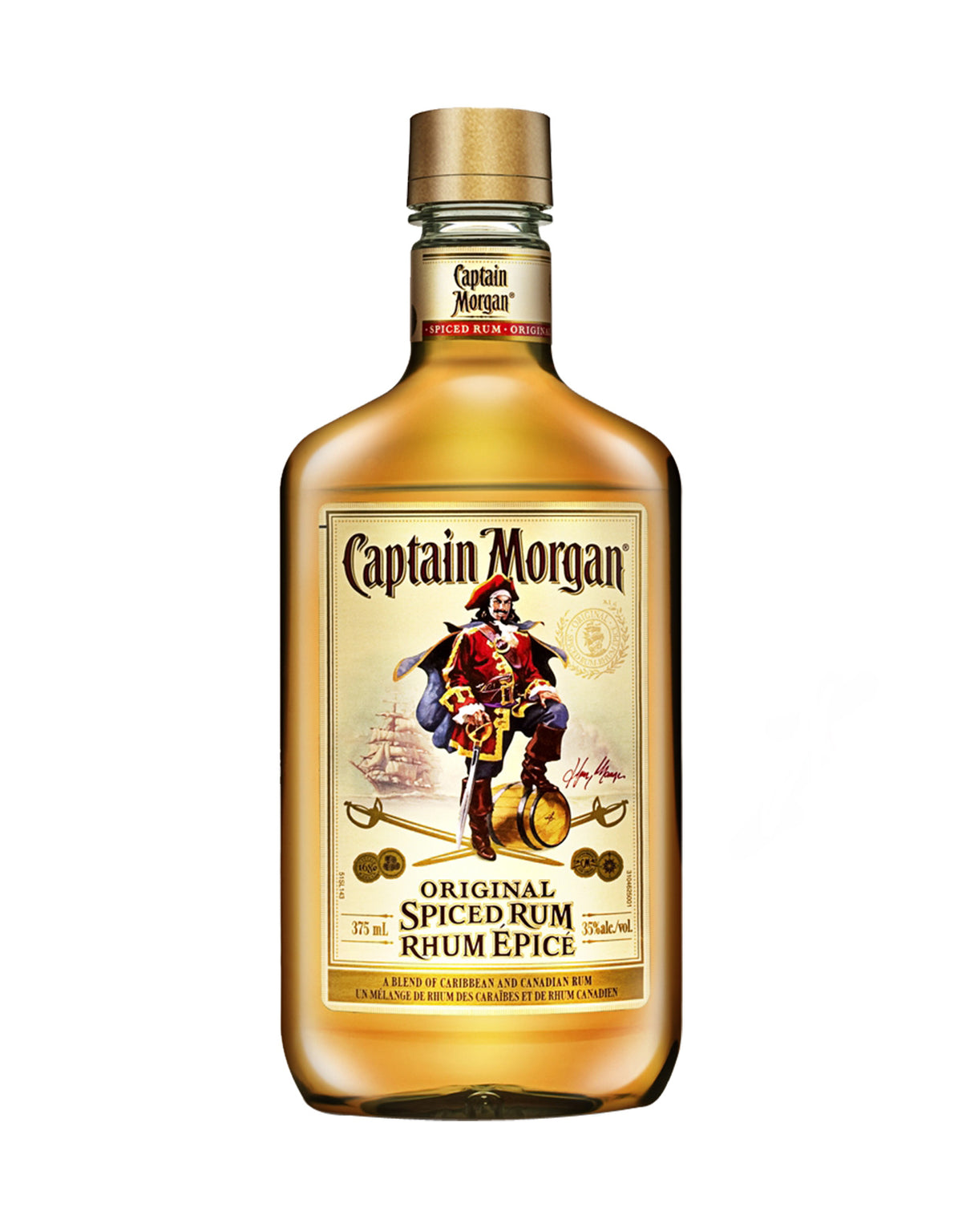 Captain Morgan Spiced Rum - 375 ml - ZYN THE WINE MARKET LTD.