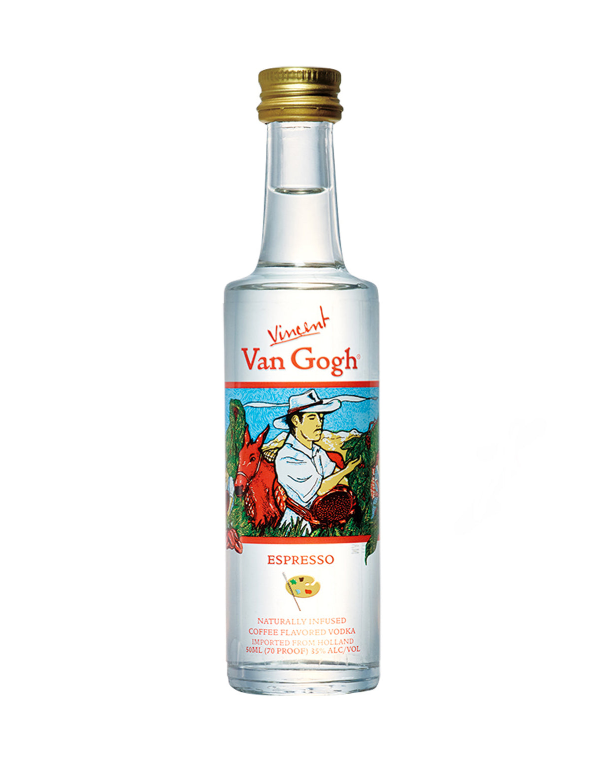 Van Gogh Espresso Vodka - Mini 50 ml - ZYN THE WINE MARKET LTD.