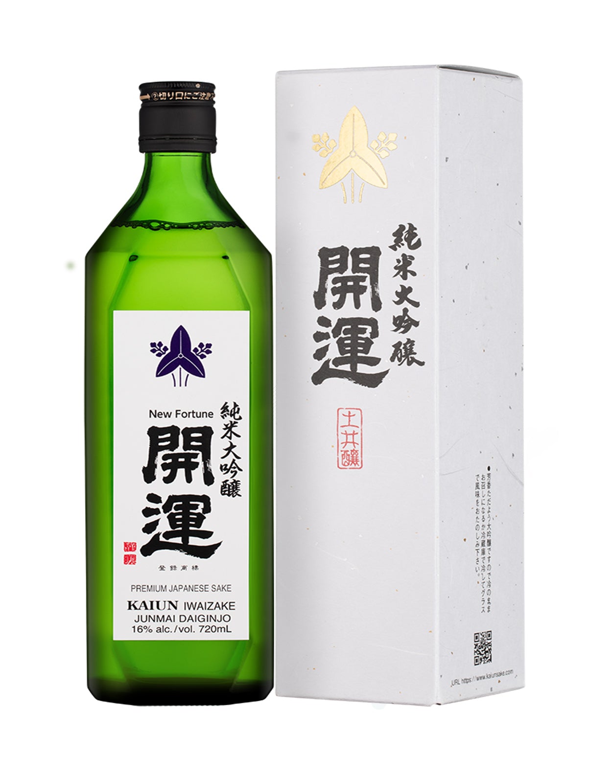 Doi Shuzo Kaiun Iwaizake Junmai Daiginjo Sake 'New Fortune' - 720 ml