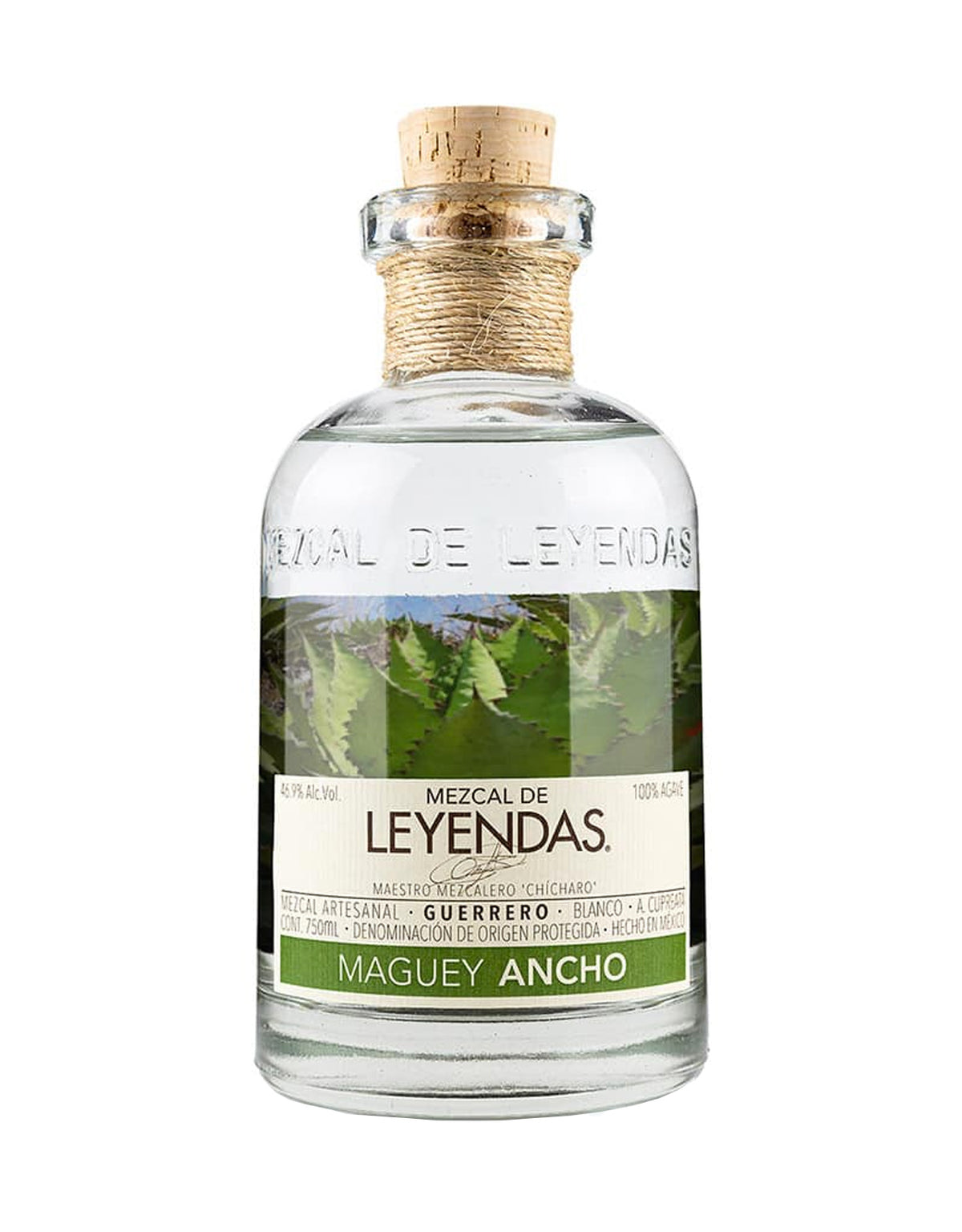 Mezcal De Leyendas Maguey Ancho Guerrero - ZYN THE WINE MARKET LTD.