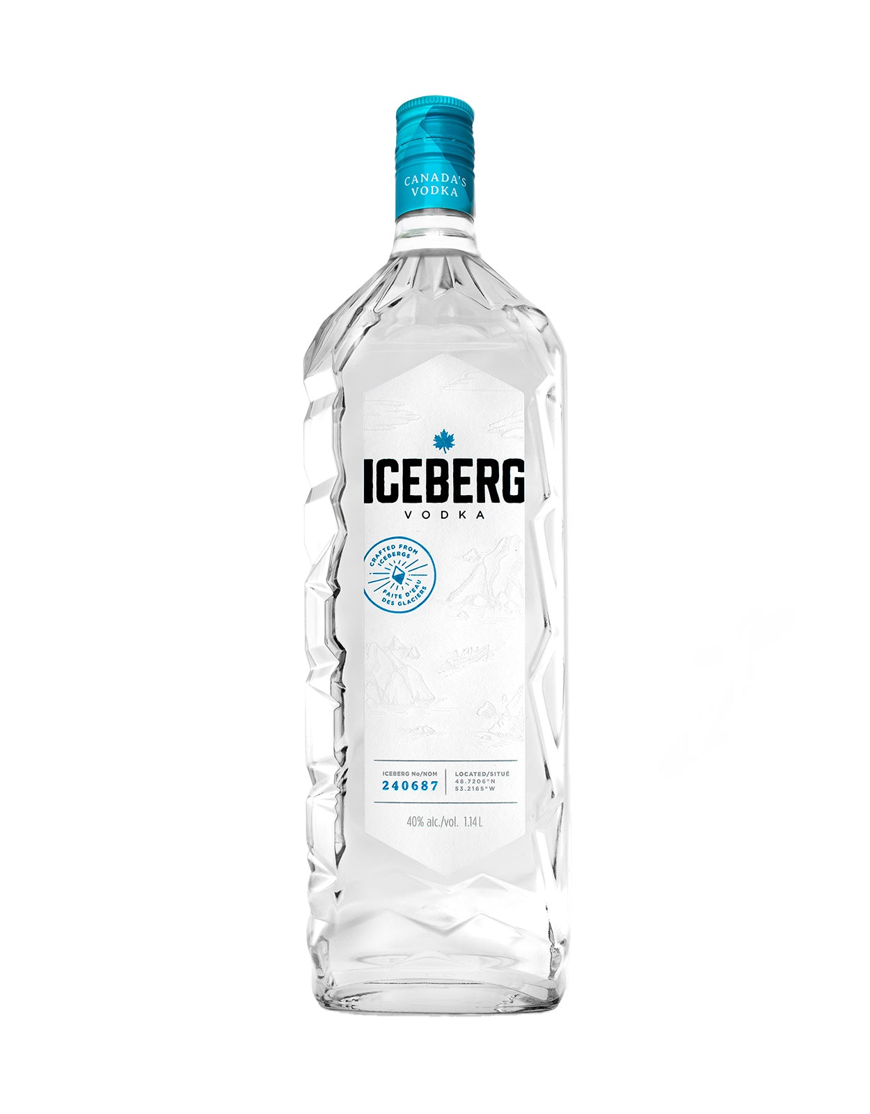 Iceberg Vodka - 1.14 Litre Bottle