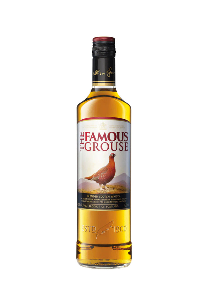 Famous The Grouse 正規品（箱なし）【送料無料】※沖縄 ✕12本 700ml フェイマスグラウス 750ml スコッチウイスキー 15年 ウイスキー