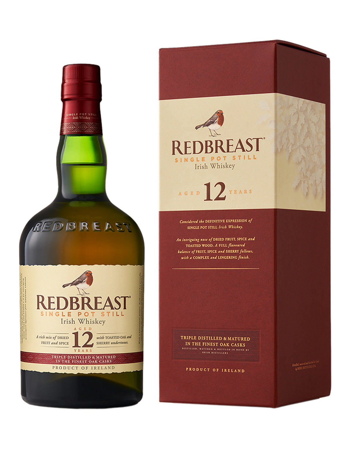 Redbreast 12 Year Old - ZYN THE WINE MARKET LTD.