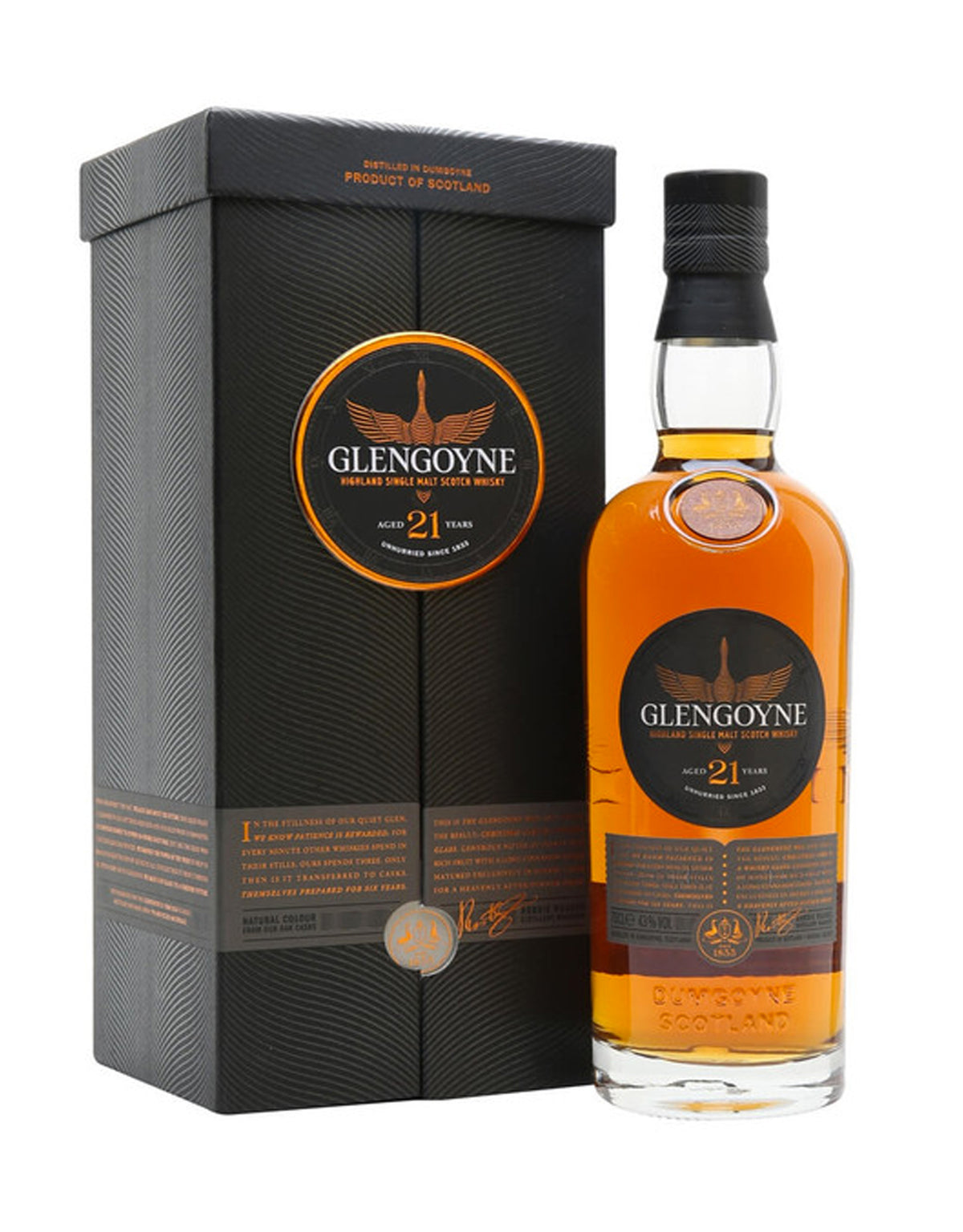 Glengoyne Highland Single Malt 21 Year Old - ZYN THE WINE MARKET LTD.