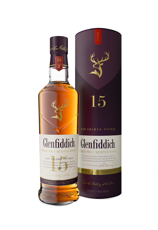 ウイスキー  15 Years Old Whisky 750ml 158085-Glenfiddich-15-Year-