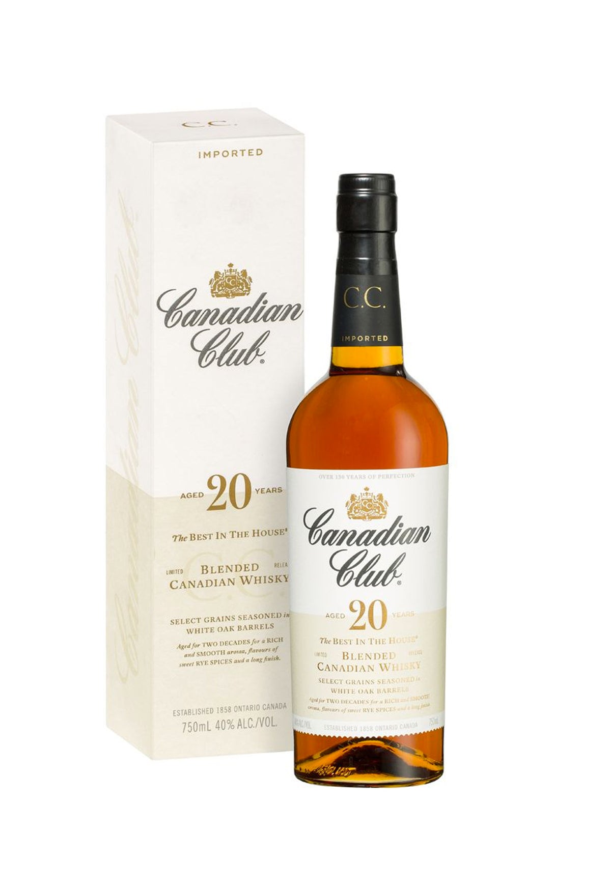 Canadian Club 20 Year Old - ZYN THE WINE MARKET LTD.