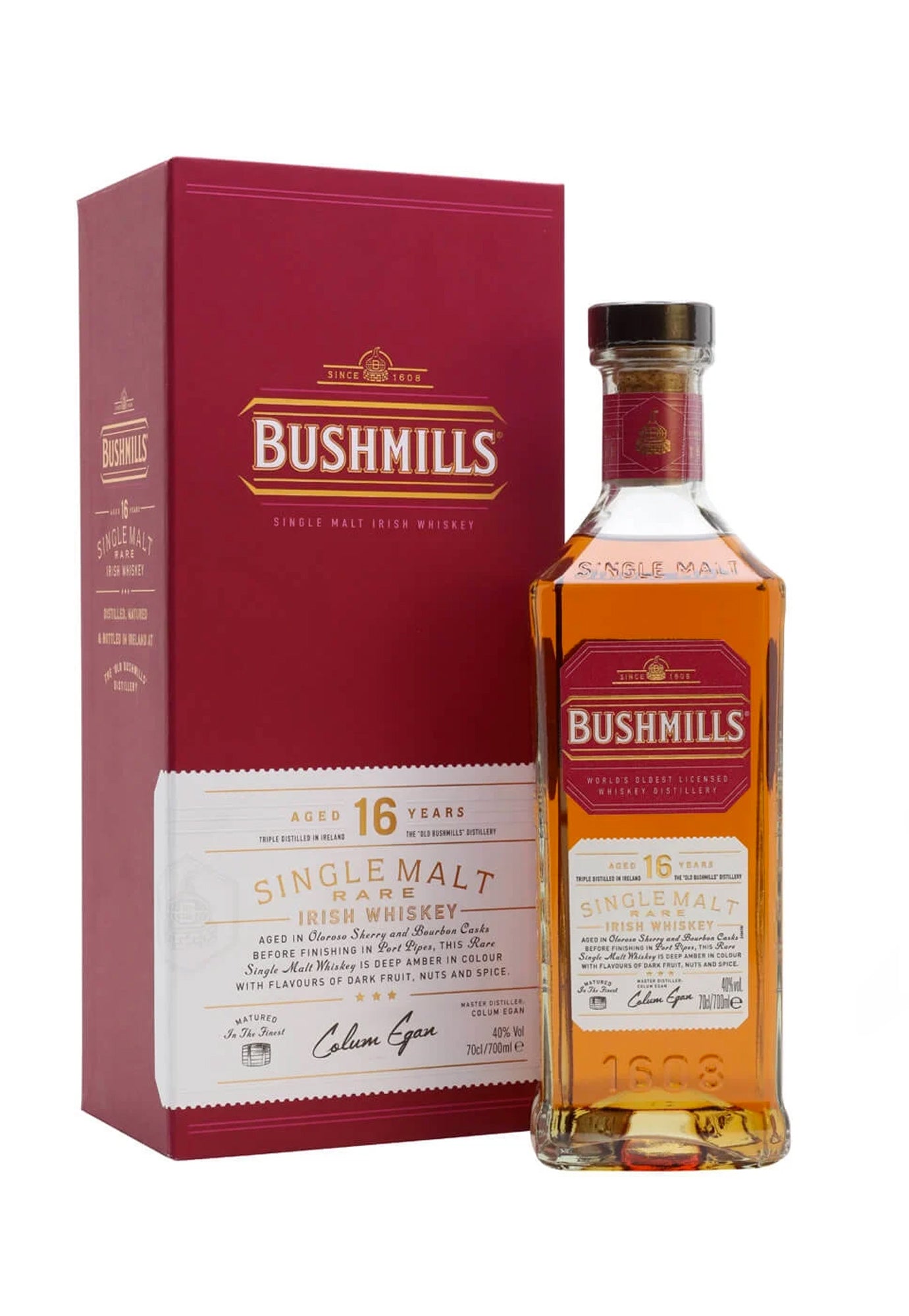 Bushmills 16 Year Old Irish Whiskey