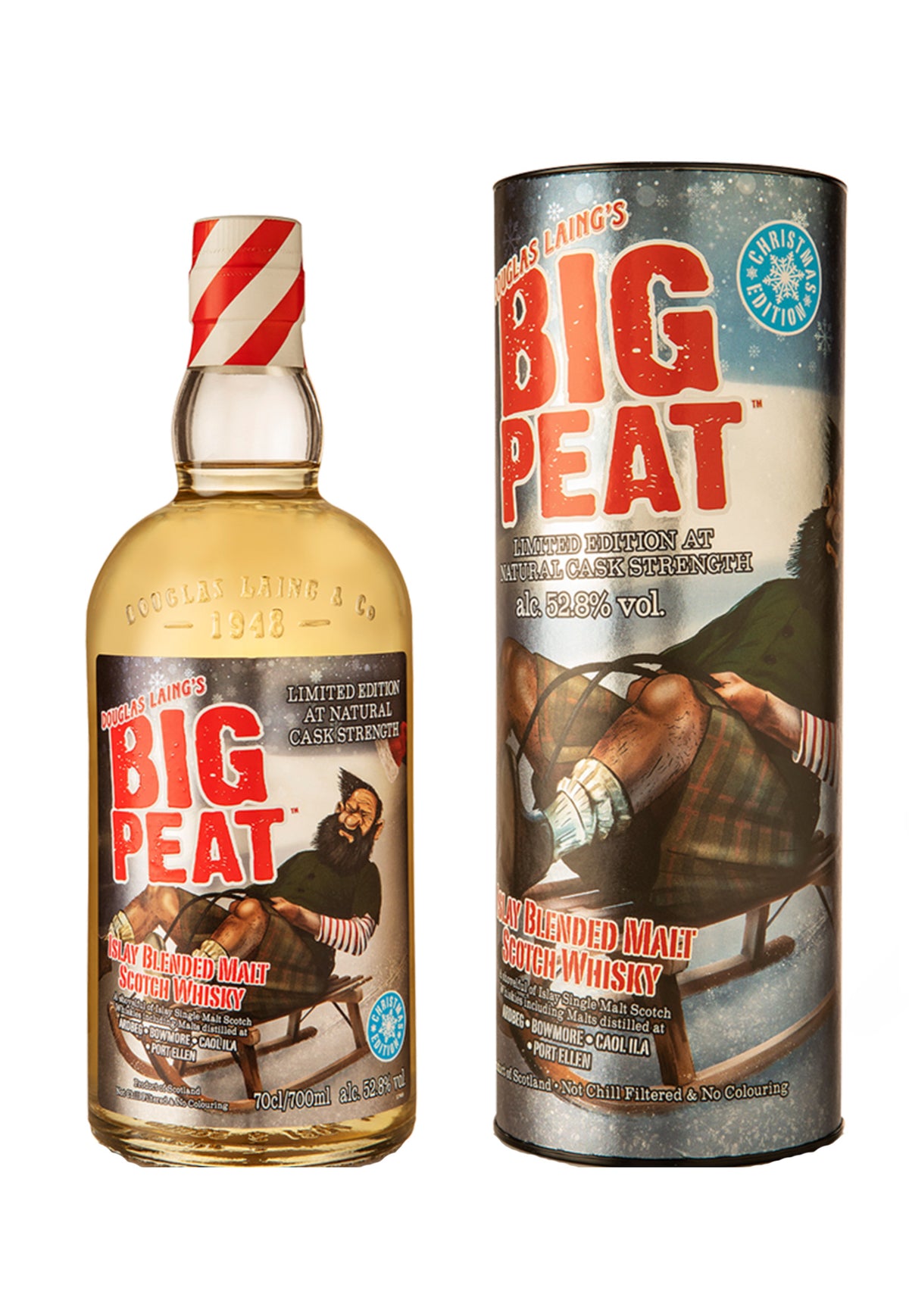Douglas Laing's Big Peat Christmas 2021 Blended Whisky - ZYN THE WINE MARKET LTD.