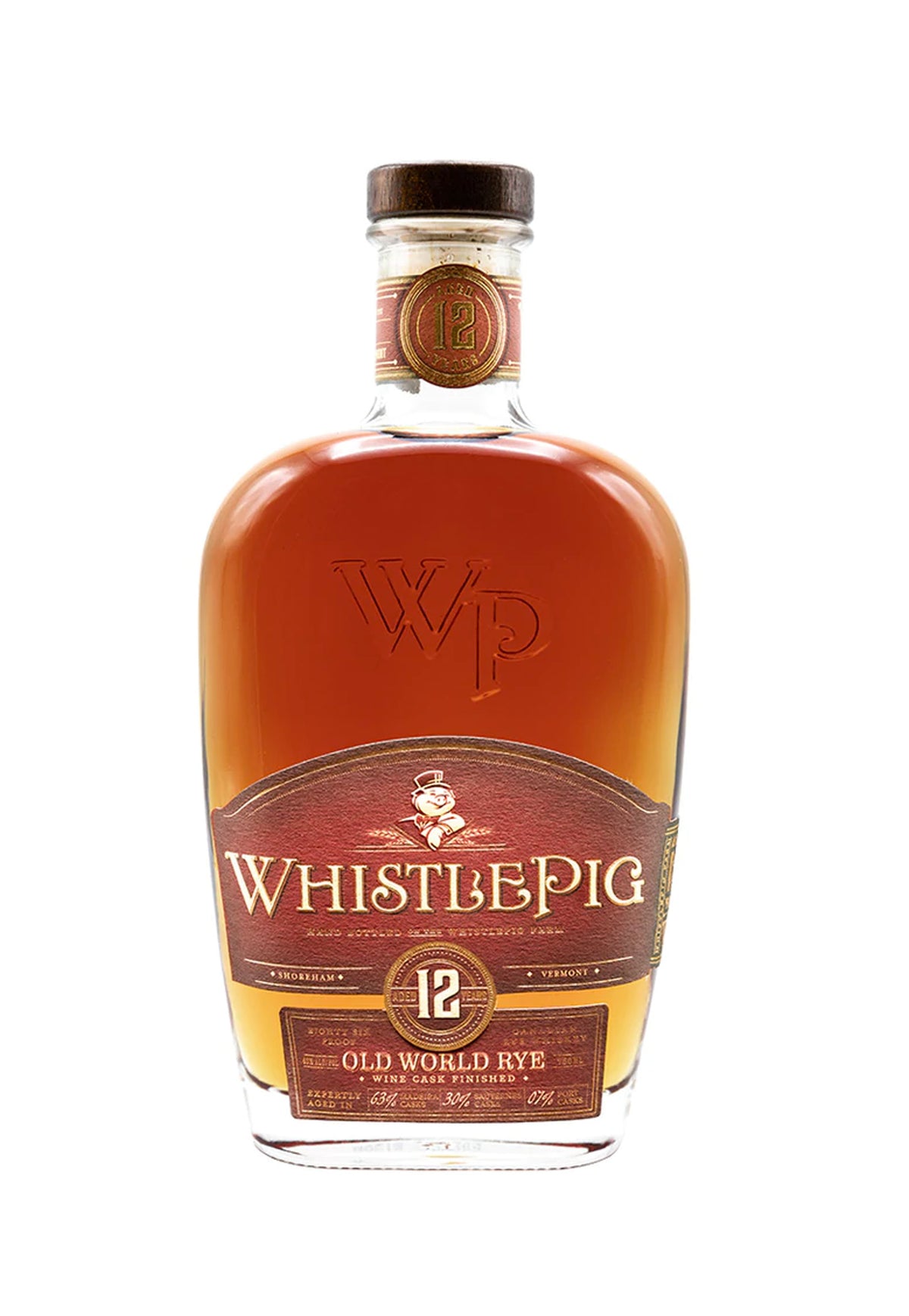 WhistlePig 12 Year Old - ZYN THE WINE MARKET LTD.