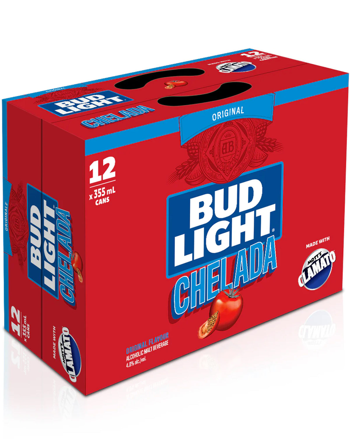 Bud Light Chelada 355 ml - 12 Cans - ZYN THE WINE MARKET LTD.