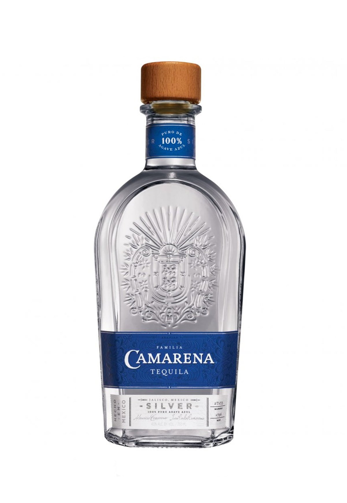 Camarena Silver Tequila - ZYN THE WINE MARKET LTD.