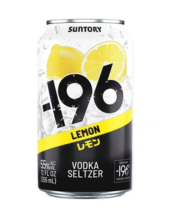 Suntory -196 Lemon Vodka Soda 355 ml - 4 Cans - ZYN THE WINE