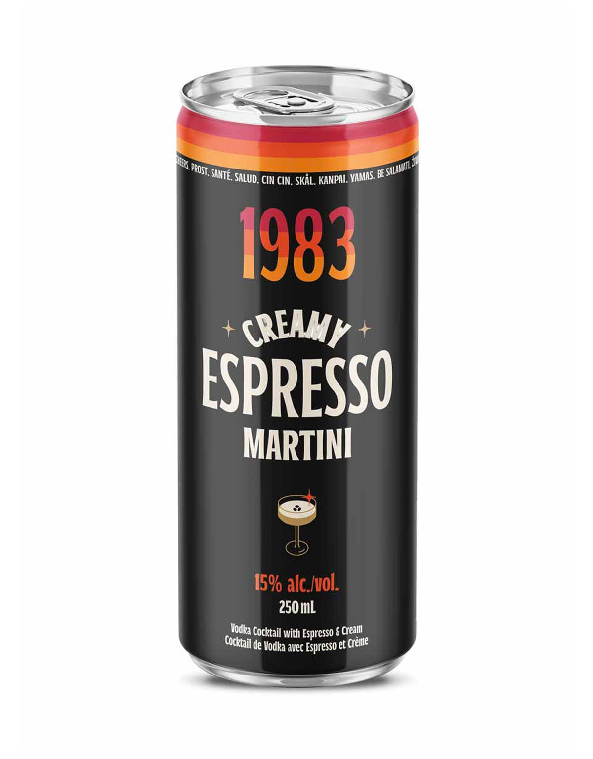 1983 Creamy Espresso Martini 250 ml - 24 Cans