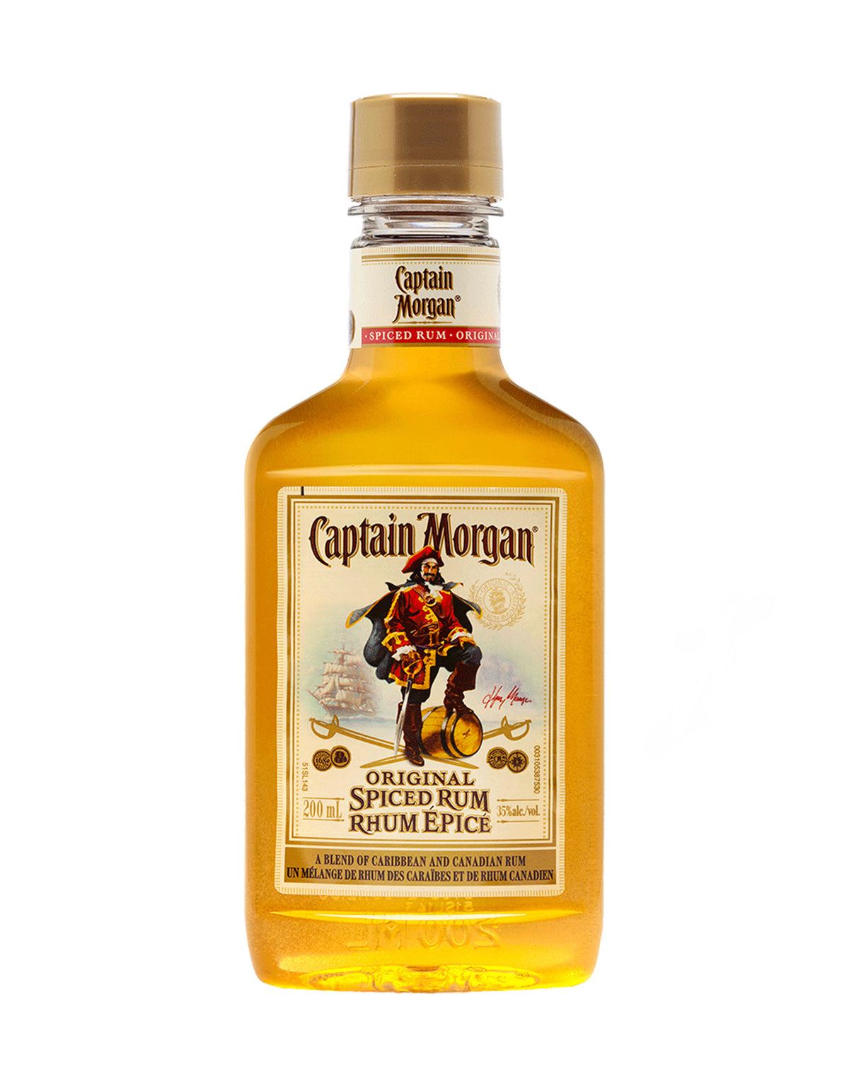 Captain Morgan Spiced Rum - 200 ml - ZYN THE WINE MARKET LTD.
