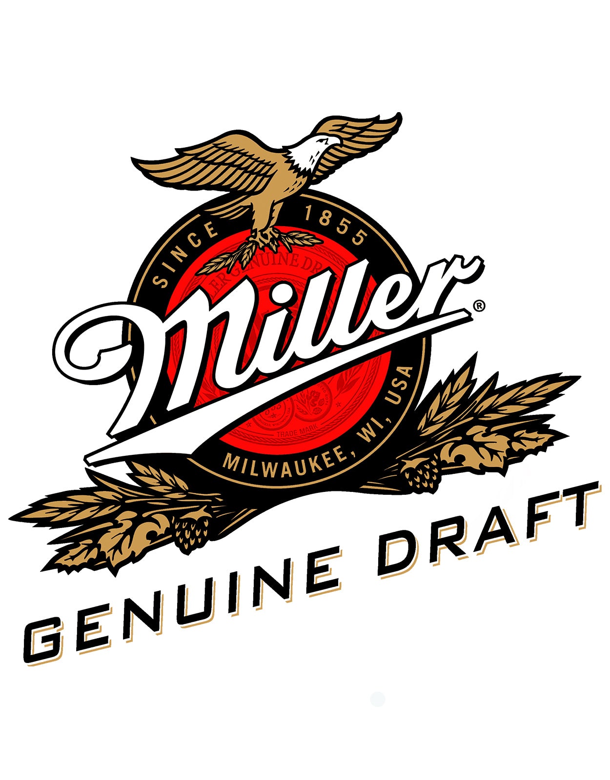 Miller Genuine Draft 355 ml - 24 Cans